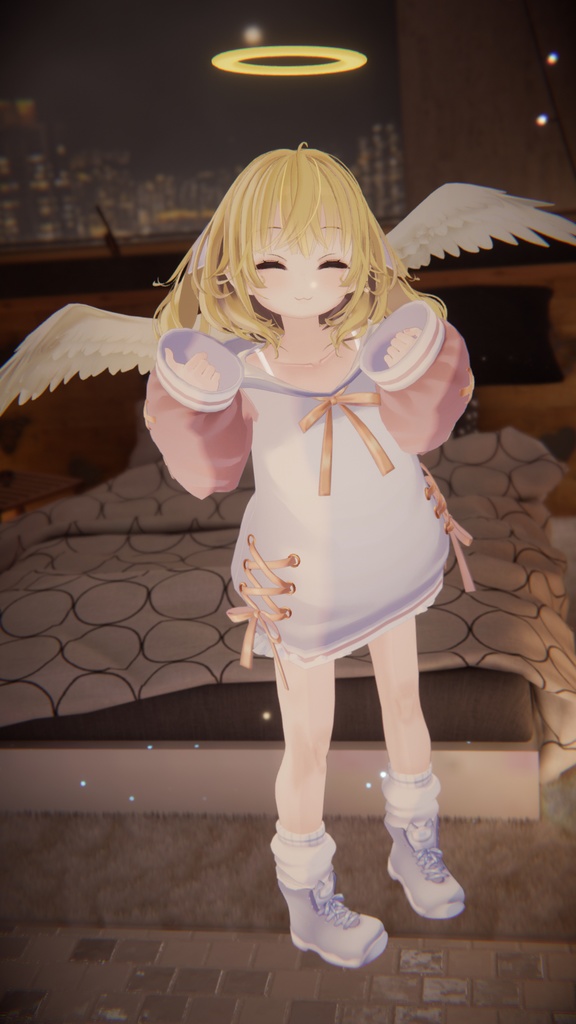 【47アバター対応】ねこねこぱーかー【アパレルコラボ中】