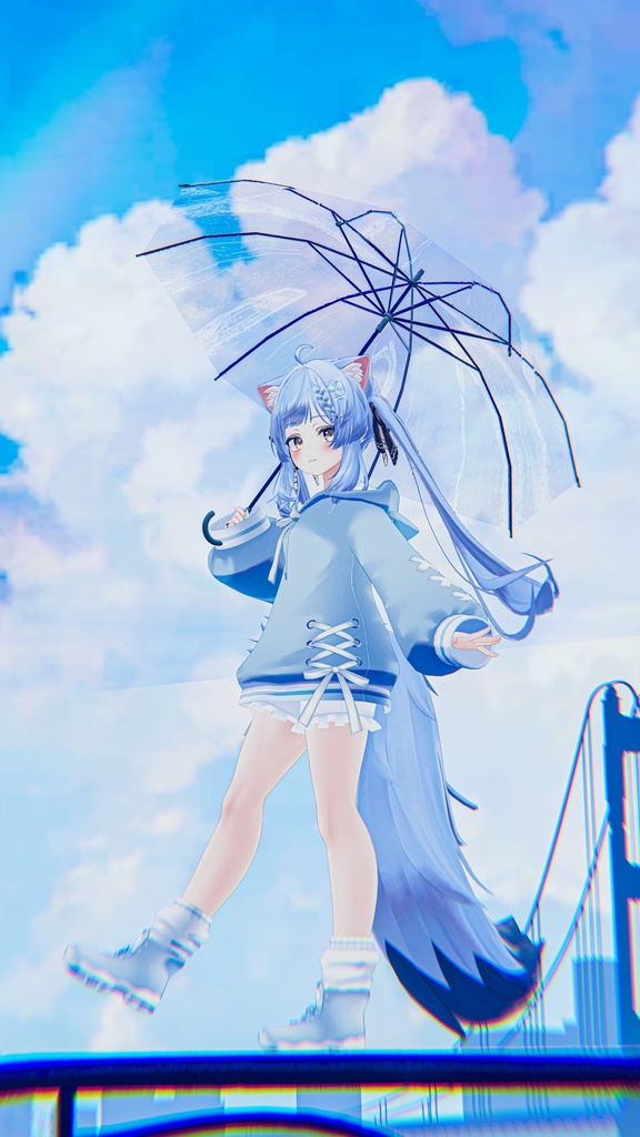 【47アバター対応】ねこねこぱーかー【アパレルコラボ中】