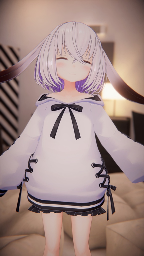 【47アバター対応】ねこねこぱーかー【アパレルコラボ中】