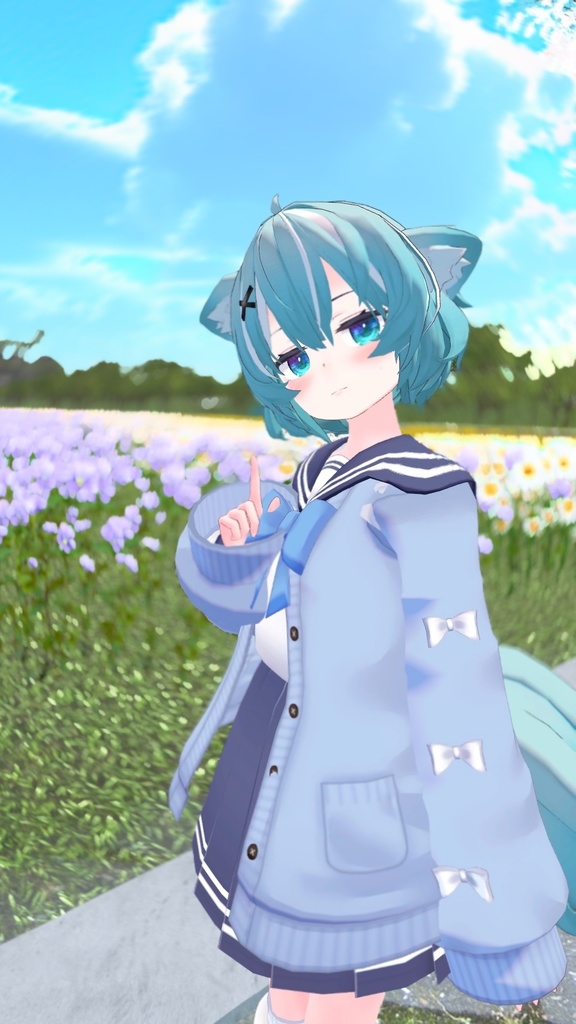 【43アバター対応】りあちゃん制服【PB対応】