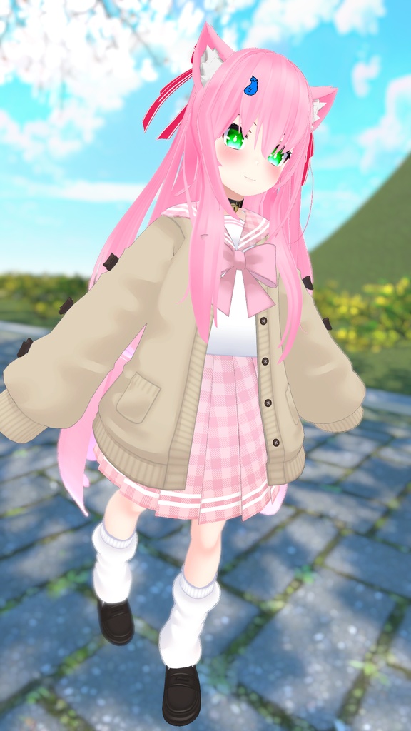 【43アバター対応】りあちゃん制服【PB対応】