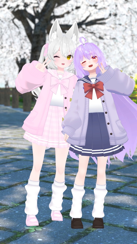 【43アバター対応】りあちゃん制服【PB対応】