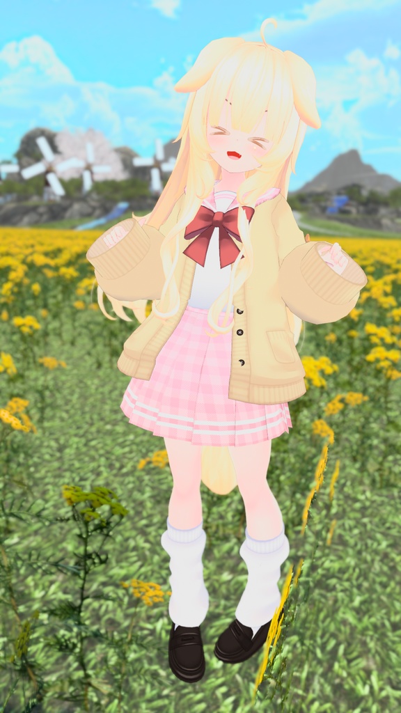 【43アバター対応】りあちゃん制服【PB対応】
