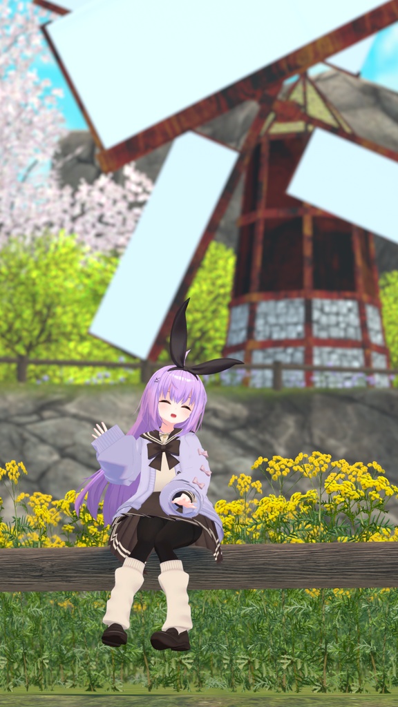 【43アバター対応】りあちゃん制服【PB対応】