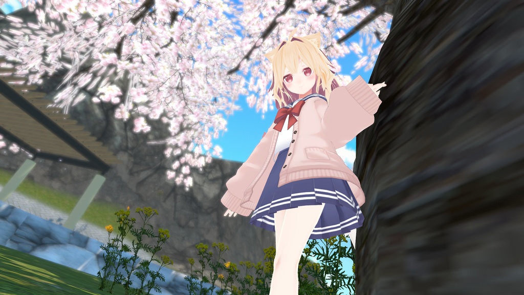 【43アバター対応】りあちゃん制服【PB対応】