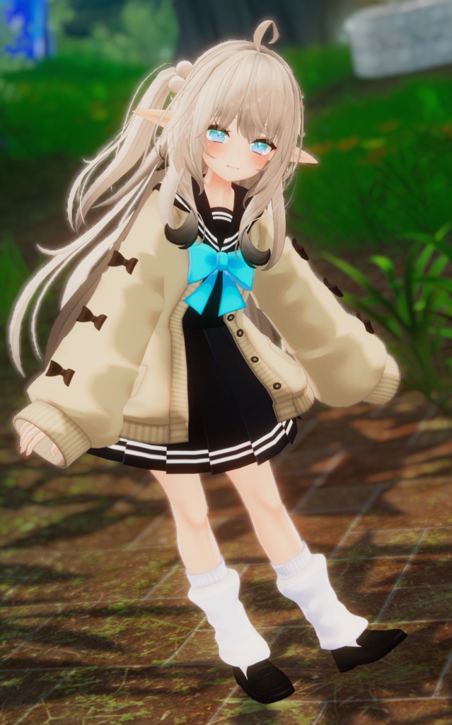 【43アバター対応】りあちゃん制服【PB対応】