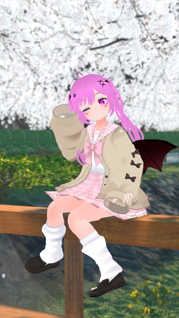 【43アバター対応】りあちゃん制服【PB対応】