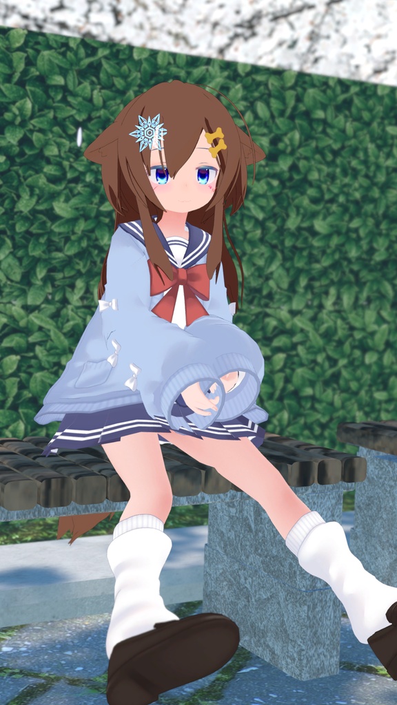 【43アバター対応】りあちゃん制服【PB対応】