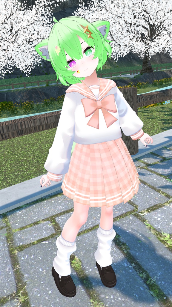 【43アバター対応】りあちゃん制服【PB対応】