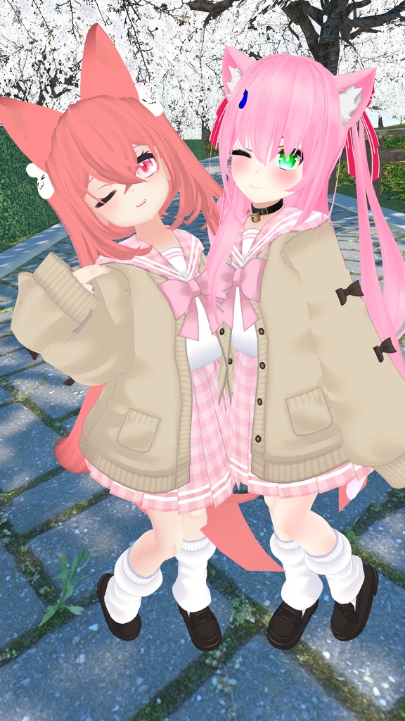 【43アバター対応】りあちゃん制服【PB対応】