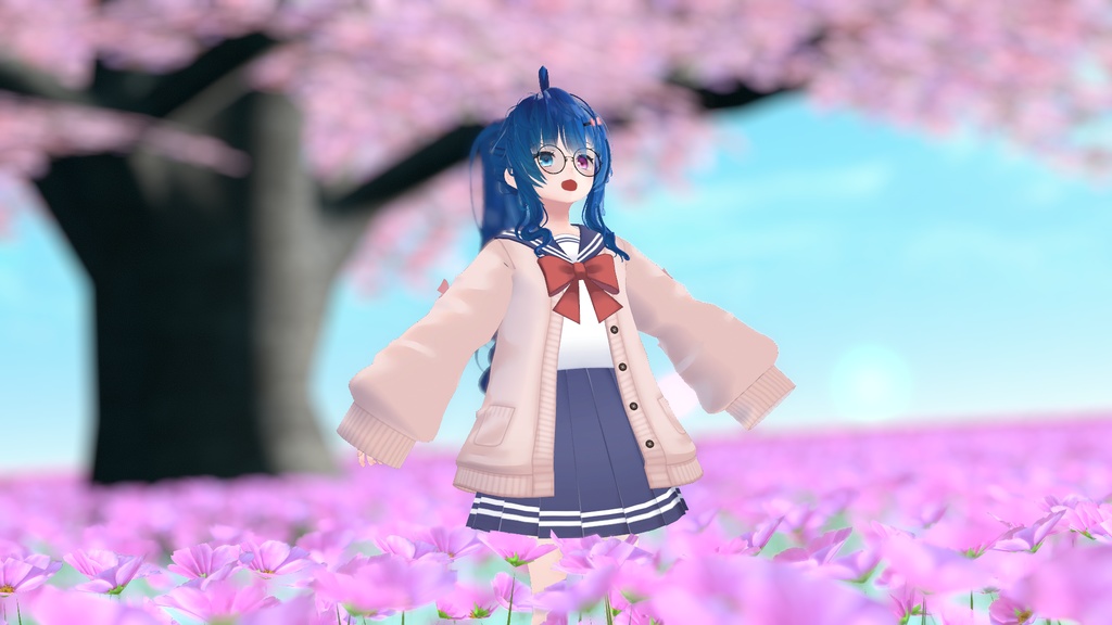 【43アバター対応】りあちゃん制服【PB対応】