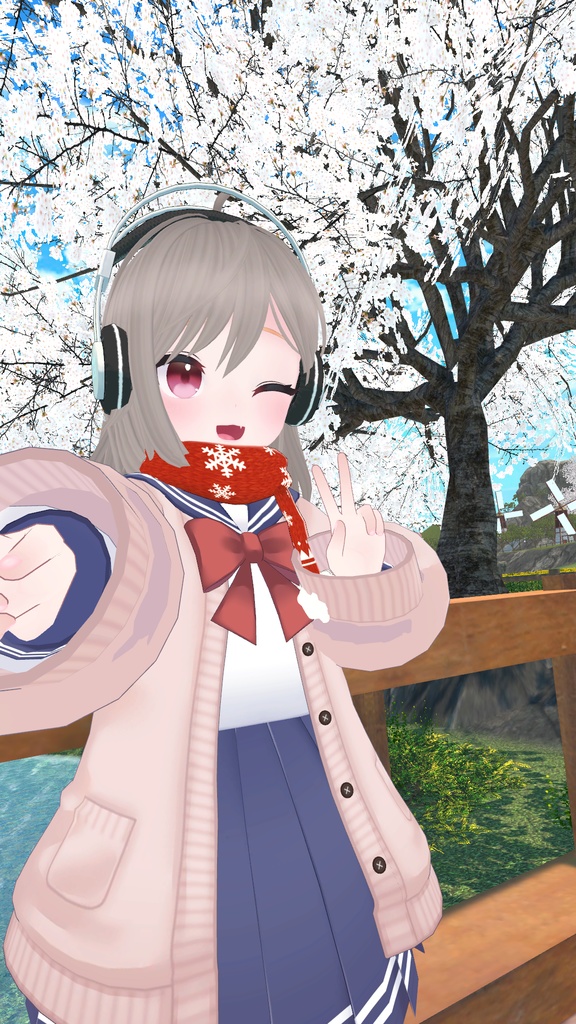 【43アバター対応】りあちゃん制服【PB対応】