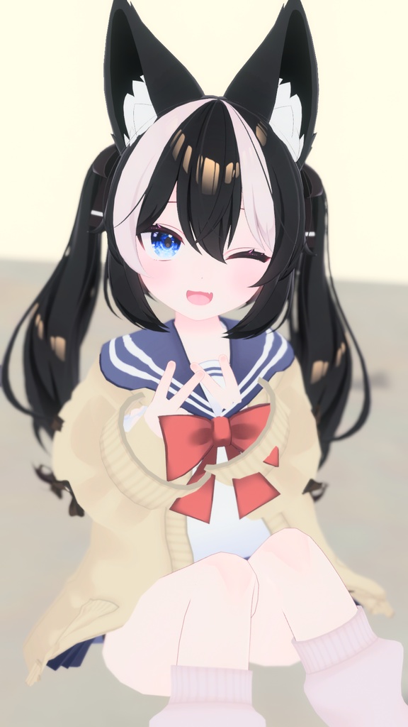 【43アバター対応】りあちゃん制服【PB対応】