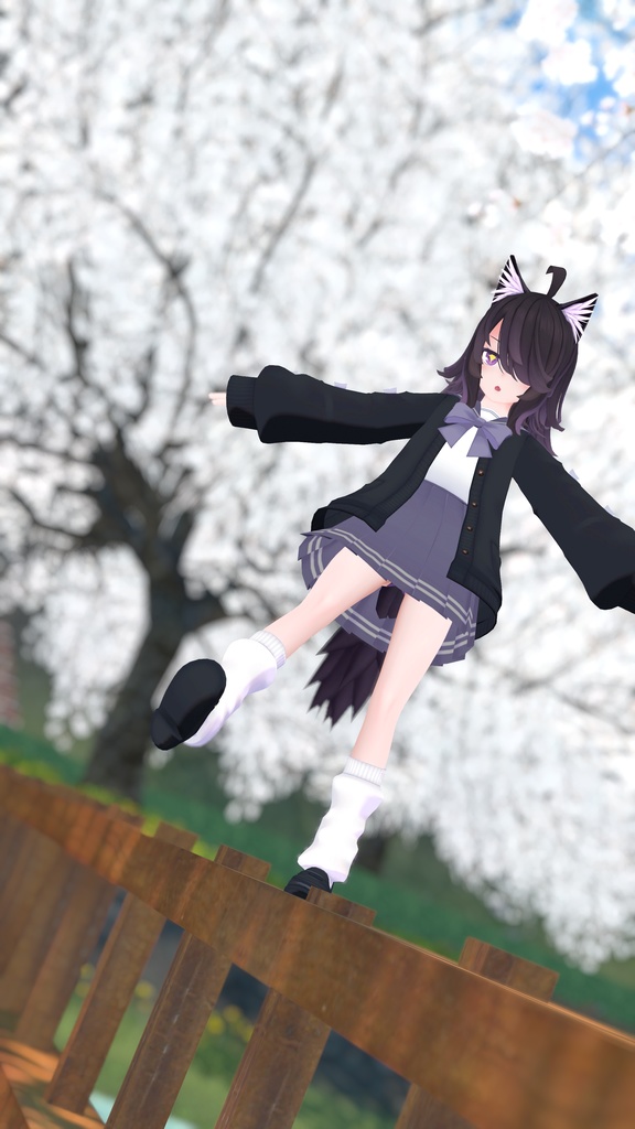 【43アバター対応】りあちゃん制服【PB対応】