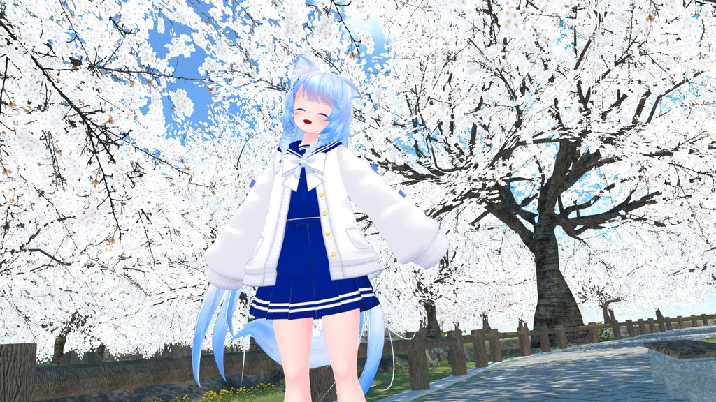 【43アバター対応】りあちゃん制服【PB対応】