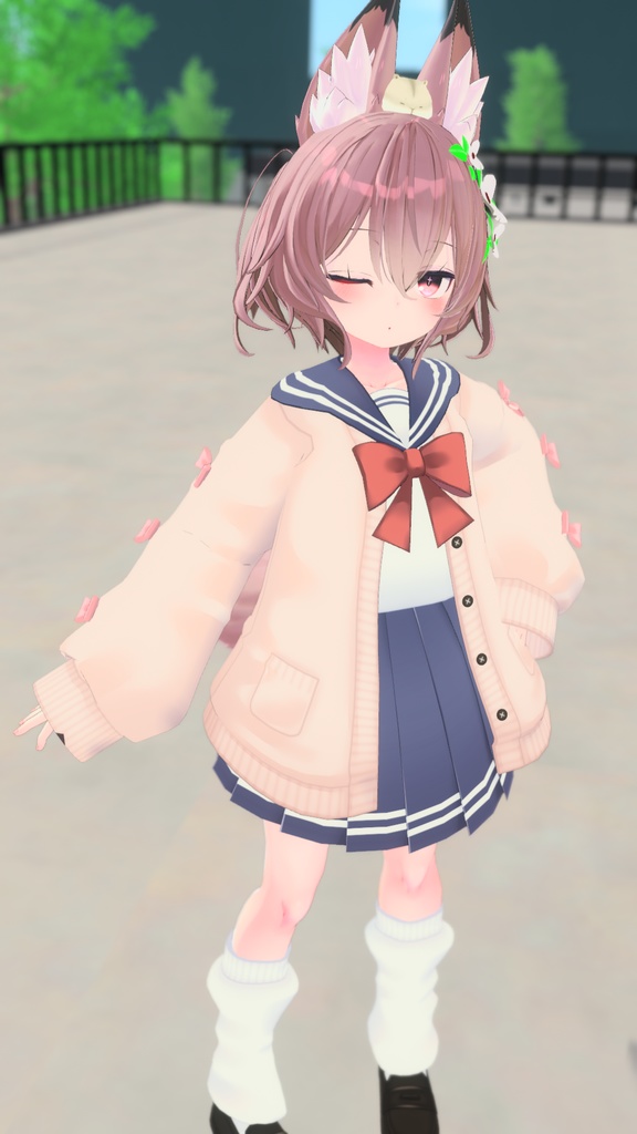【43アバター対応】りあちゃん制服【PB対応】