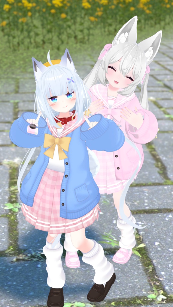 【43アバター対応】りあちゃん制服【PB対応】