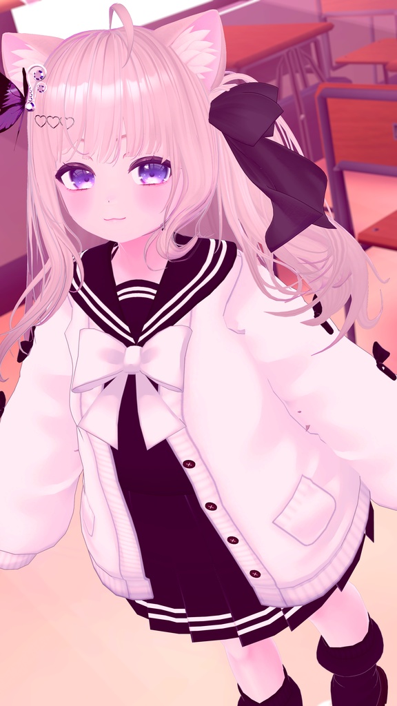 【43アバター対応】りあちゃん制服【PB対応】