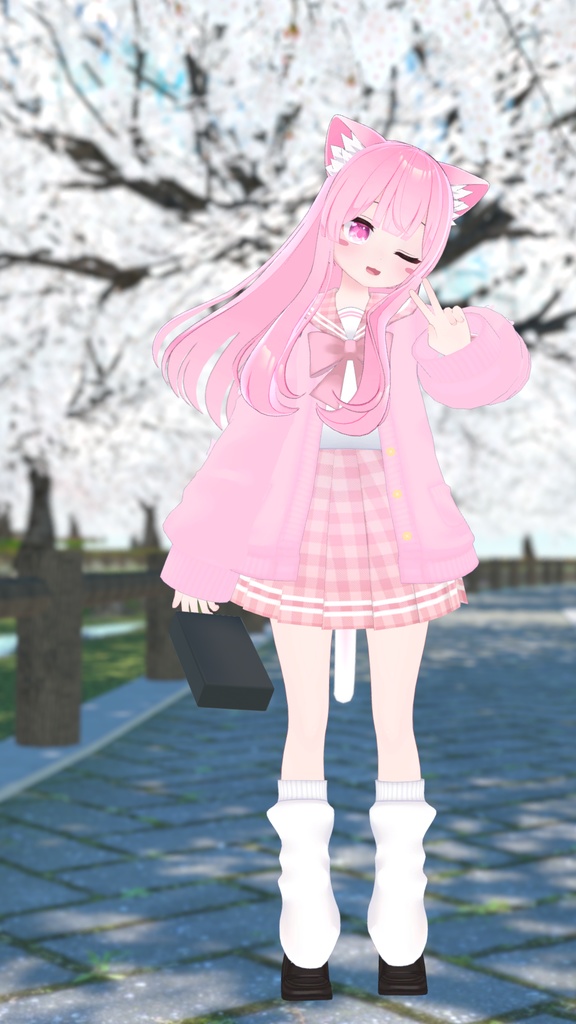 【43アバター対応】りあちゃん制服【PB対応】