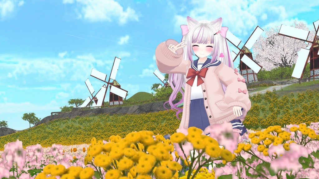 【43アバター対応】りあちゃん制服【PB対応】