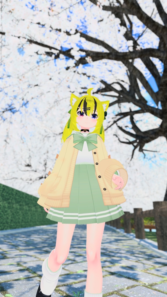 【43アバター対応】りあちゃん制服【PB対応】