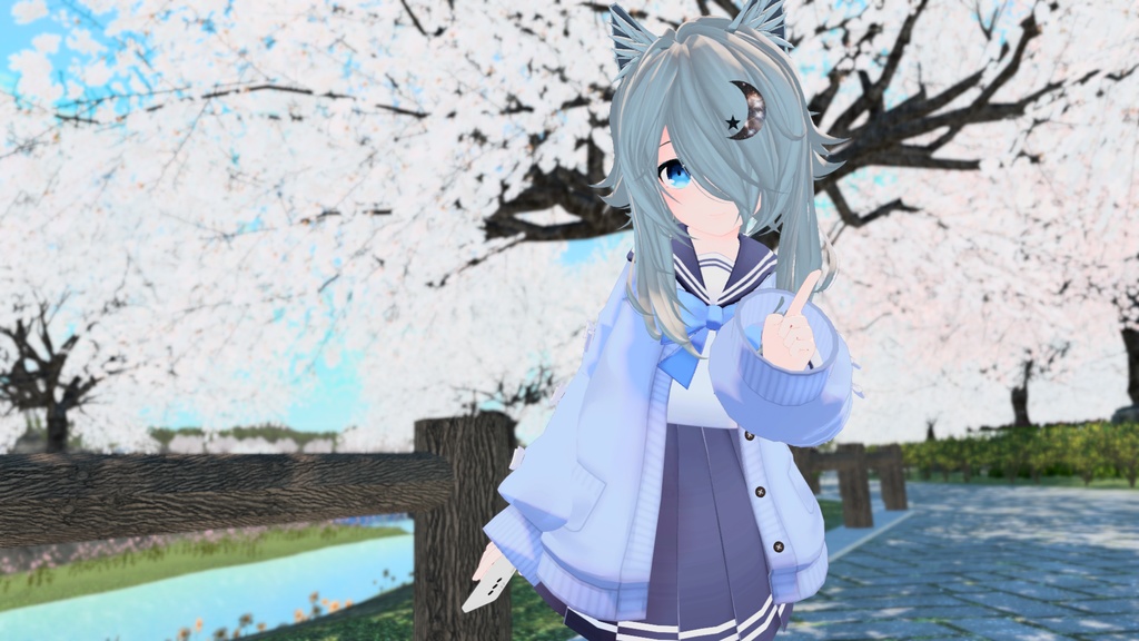 【43アバター対応】りあちゃん制服【PB対応】