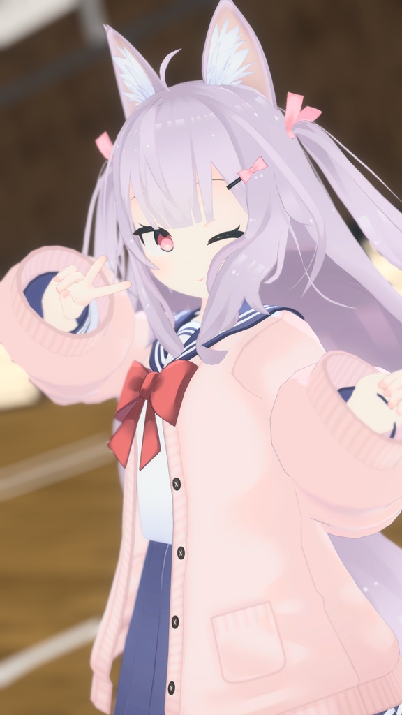 【オリジナル3Dモデル】りあちゃん&りあちゃん推しコーデ【PB対応】