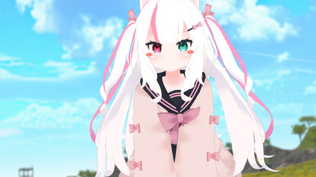 【オリジナル3Dモデル】りあちゃん&りあちゃん推しコーデ【PB対応】