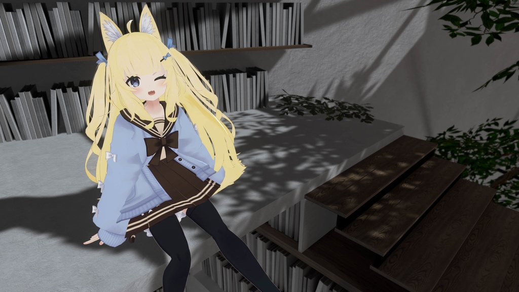 【オリジナル3Dモデル】りあちゃん&りあちゃん推しコーデ【PB対応】