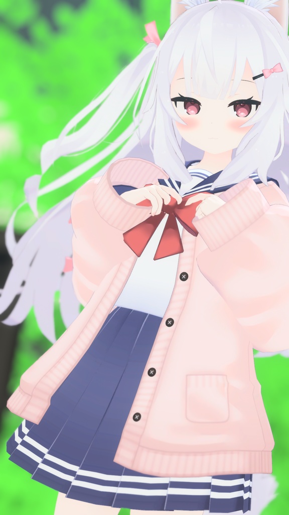 【オリジナル3Dモデル】りあちゃん&りあちゃん推しコーデ【PB対応】