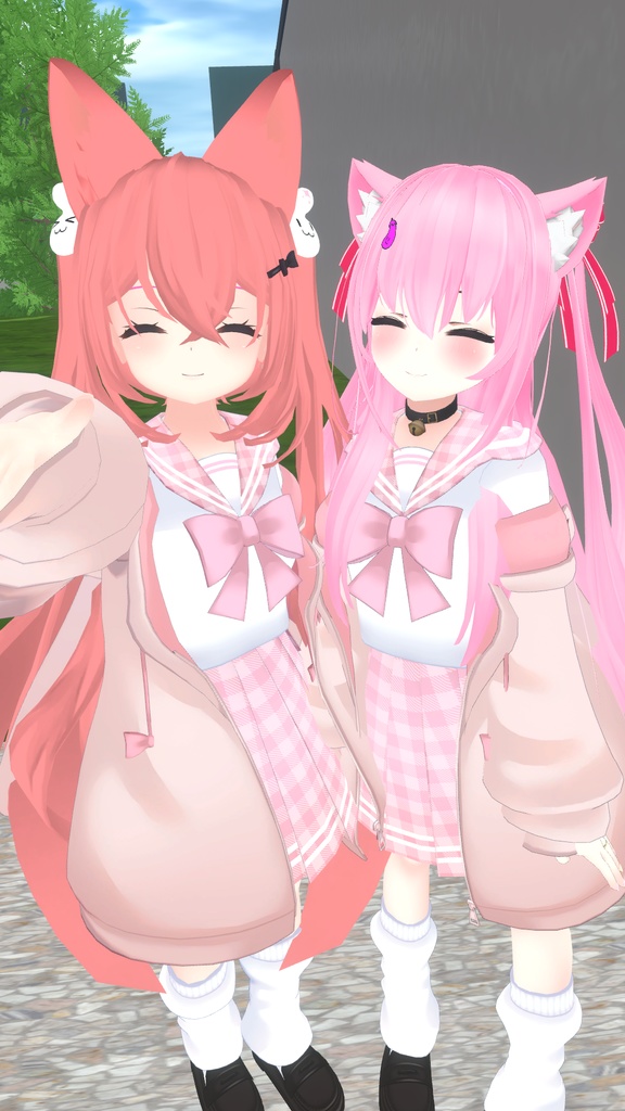 【43アバター対応】りあちゃんパーカーとこものセット【PB対応】