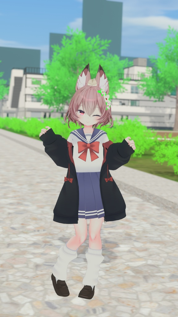 【43アバター対応】りあちゃんパーカーとこものセット【PB対応】