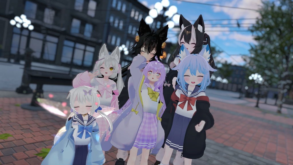 【43アバター対応】りあちゃんパーカーとこものセット【PB対応】