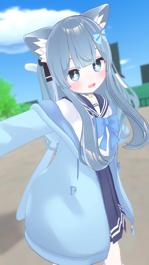 【43アバター対応】りあちゃんパーカーとこものセット【PB対応】