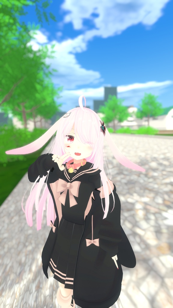 【43アバター対応】りあちゃんパーカーとこものセット【PB対応】