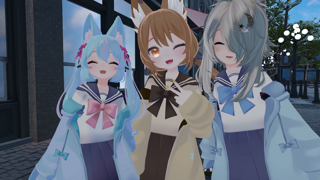 【43アバター対応】りあちゃんパーカーとこものセット【PB対応】