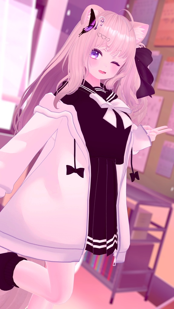 【43アバター対応】りあちゃんパーカーとこものセット【PB対応】