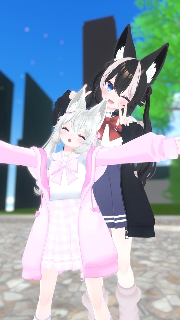 【43アバター対応】りあちゃんパーカーとこものセット【PB対応】