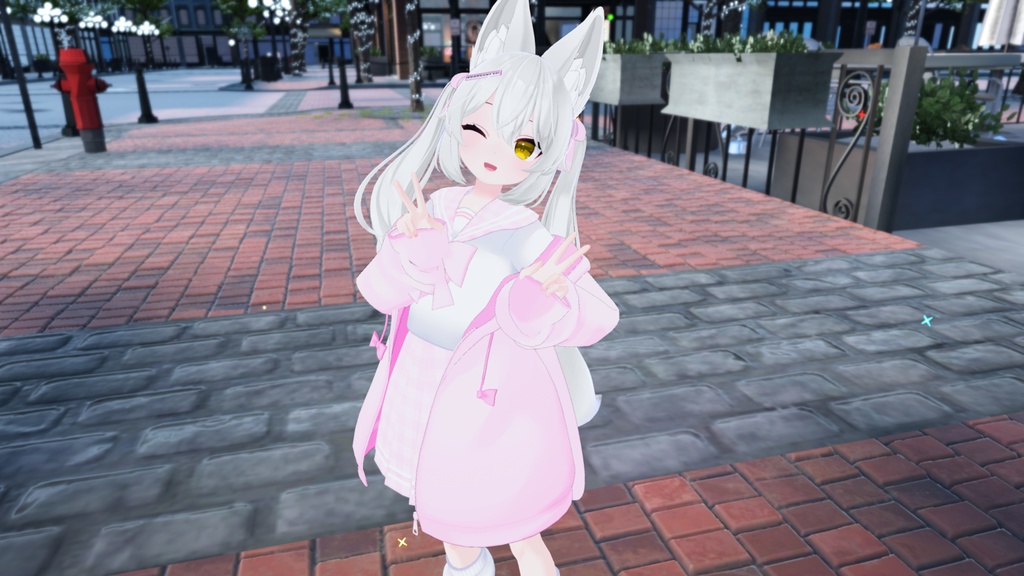 【43アバター対応】りあちゃんパーカーとこものセット【PB対応】