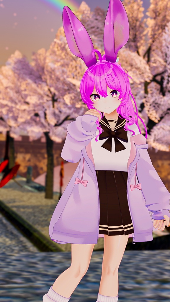 【43アバター対応】りあちゃんパーカーとこものセット【PB対応】