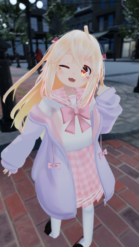 【43アバター対応】りあちゃんパーカーとこものセット【PB対応】