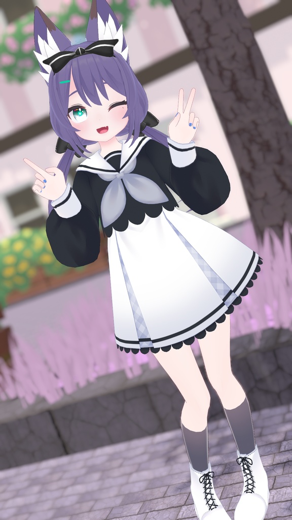 【29アバター対応】セーラーワンピース【PB対応】