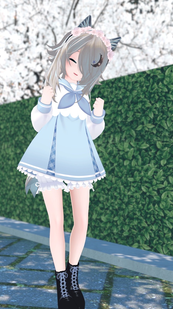 【29アバター対応】セーラーワンピース【PB対応】