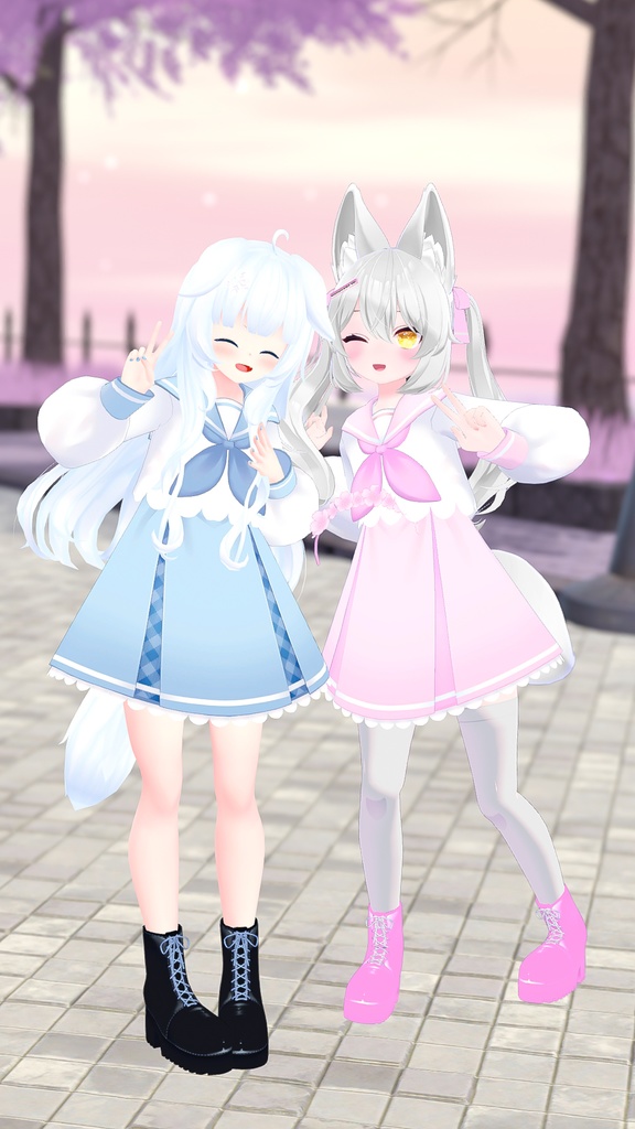 【29アバター対応】セーラーワンピース【PB対応】