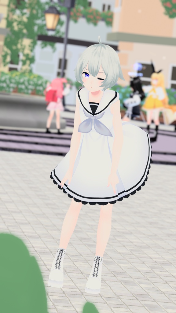 【29アバター対応】セーラーワンピース【PB対応】