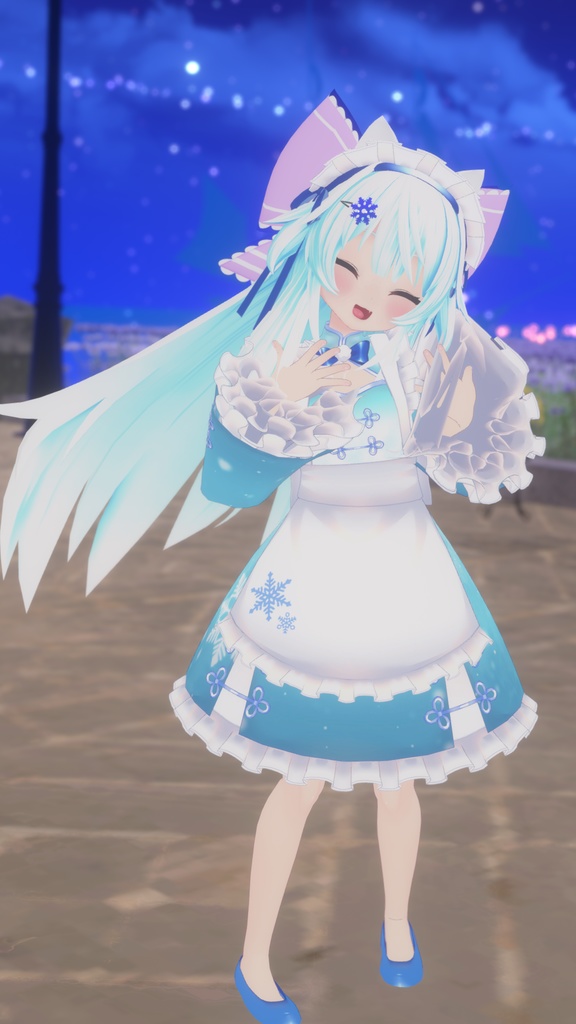 【34アバター対応】チャイナメイド【PB対応】