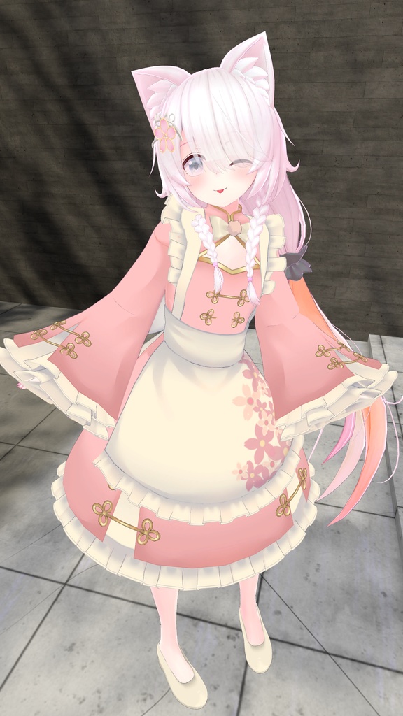 【34アバター対応】チャイナメイド【PB対応】