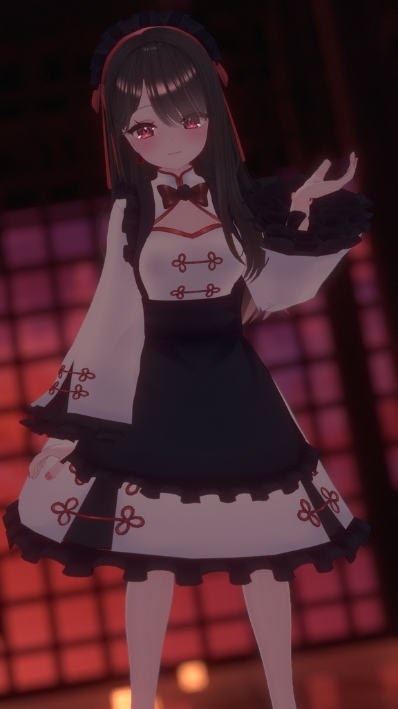 【34アバター対応】チャイナメイド【PB対応】