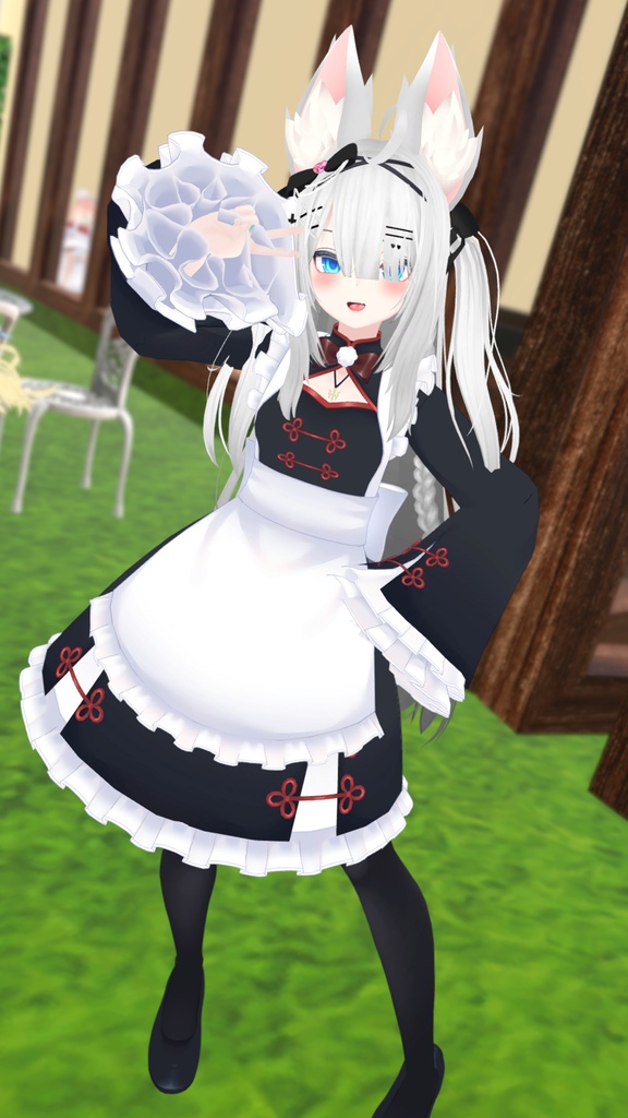 【34アバター対応】チャイナメイド【PB対応】