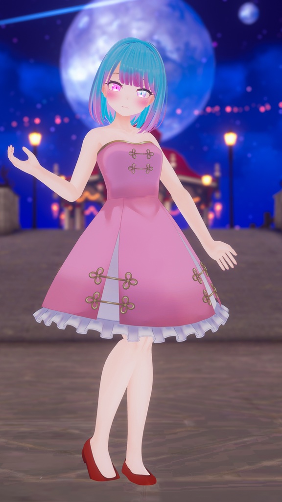 【34アバター対応】チャイナメイド【PB対応】